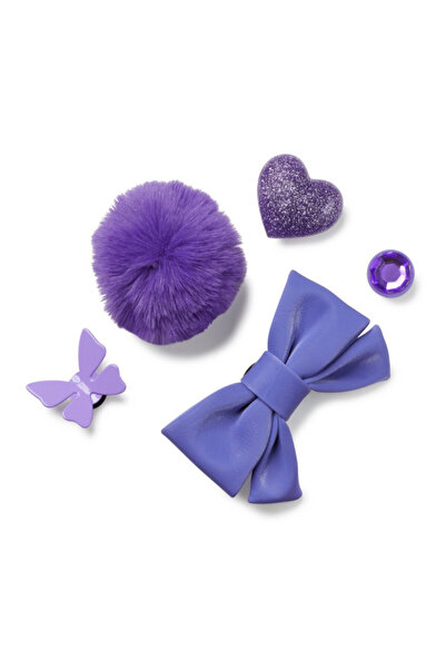 Crocs Jibbitz All Things Purple 5 Pack