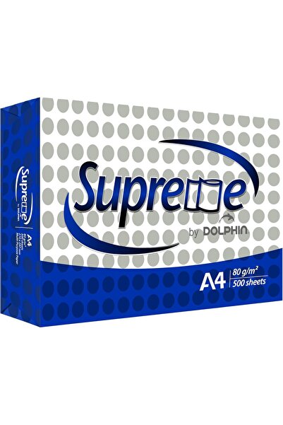 Dolphin Supreme A4 Copy Paper, 80 GSM, 500 Sheets Ream, Premium Printer Paper...