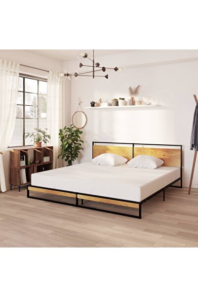 Concept Σκελετός κρεβατιού, 200x200 εκ., μεταλλικός