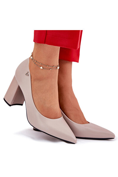 Vinceza Elegant Heels On A Heel 62220 Gray 39