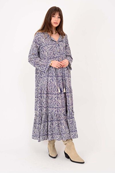 Park Moda AN10504 ΦΟΡΕΜΑ ΒΟΛΑΝ ΜΕ ΛΕΠΤΟΜΕΡΗ ΚΟΥΜΠΙ MARIN