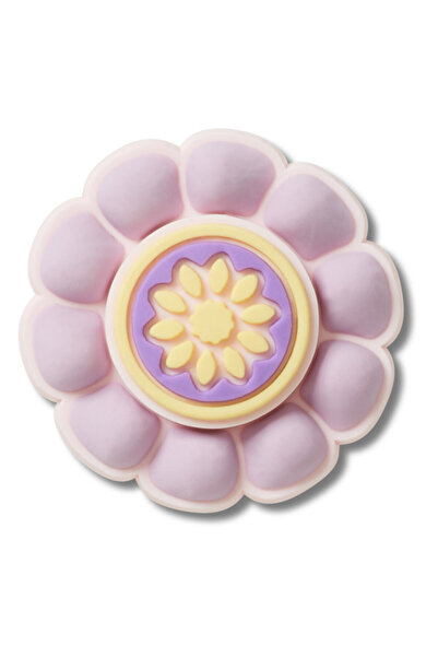 Crocs Jibbitz Μωβ Ανθισμένο Λουλούδι