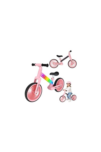 Three top online Bicicletă de cross-country Trike Fix Glow cu LED-uri roz