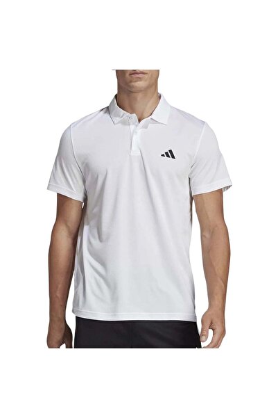 adidas Πόλο Essentials Train Λευκό (IB8105) Ανδρικό