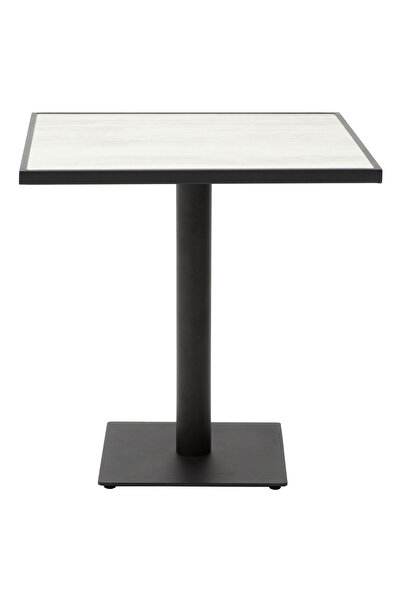 Maison Mex Square garden/terrace table SIGNUM L.72 l.72 H.75 black/white