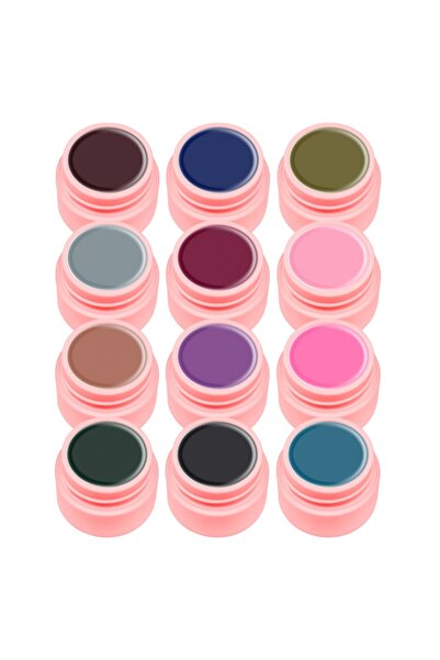 Canni Canni color gel set, Elegant Series, 12 pcs gels