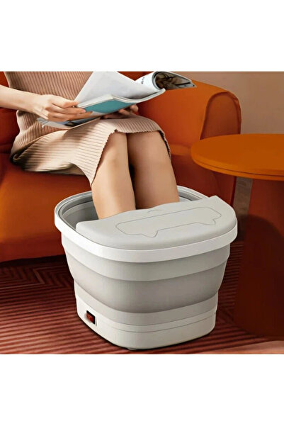 Snooe Collapsible Foot Spa Massage with Water and Electricity Separation System
