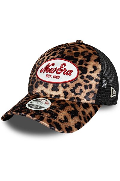 NEW ERA Women's Leopard Mc Af Trucker Cap