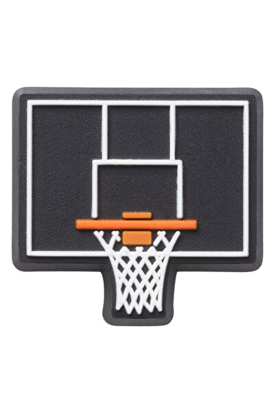 Crocs Jibbitz Black Basketball Backboard