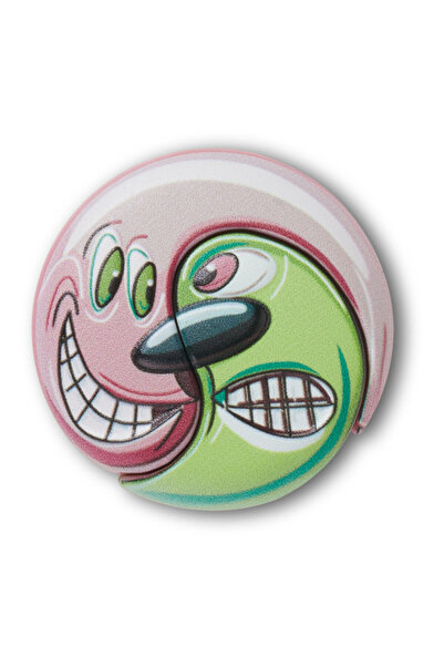 Crocs Jibbitz Scharf Pink Face