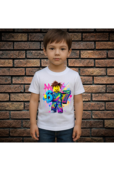 CXO Craft Children's T-Shirt With Printed, SIX SEVEN 2, Cotton