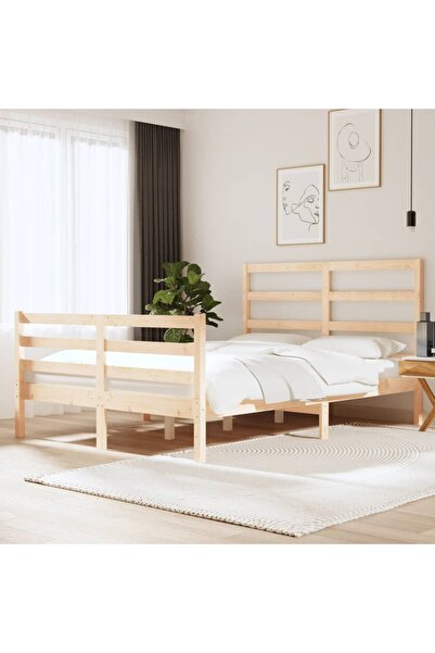 Concept Μικρό σκελετό Διπλό κρεβατιού 1,2 μέτρων, 120x190 εκ., από μασίφ ξύλο...