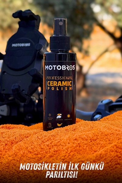 Motobros Motor Cilası Koruyucu Motosiklet Cilası (UV, Kir, Çizik Engelleyici)...
