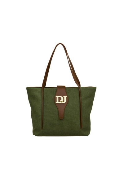 David Jones Femei geantă de umăr Kaki