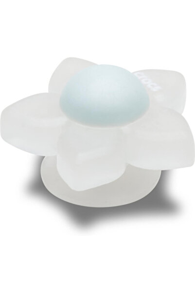 Crocs Jibbitz Iridescent Flower Dark Blue