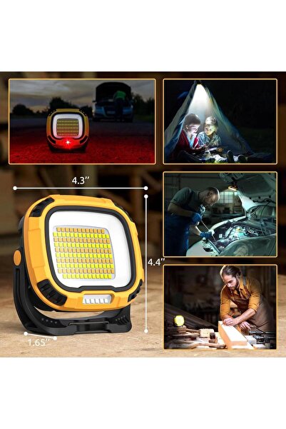 kalemhane Wison ws 582 Kamp Lambası Projektör Powerbank