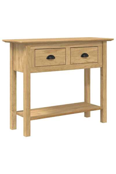 vidaxl Masă de consolă BODO Maro miere 91 x 34.7 x 74 cm Lemn compozit