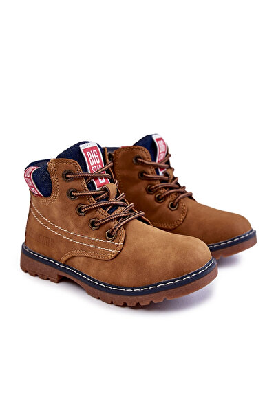 Big Star Shoes Children's Trappers Big Star KK374130 Camel 34