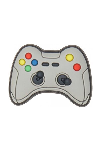 Crocs Jibbitz Grey Game Controller
