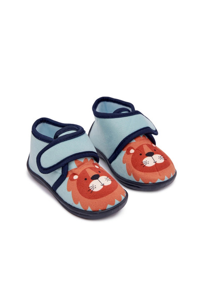 BOTO Children's slippers with Velcro Blue Katline 24