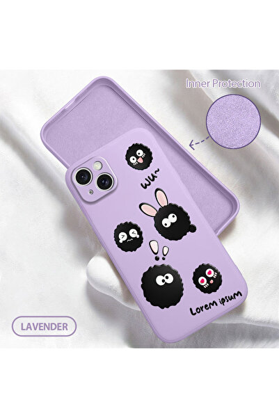 CHICASELUX Soft Silicone Phone Case Compatible with iPhone 15 Plus, with Velv...