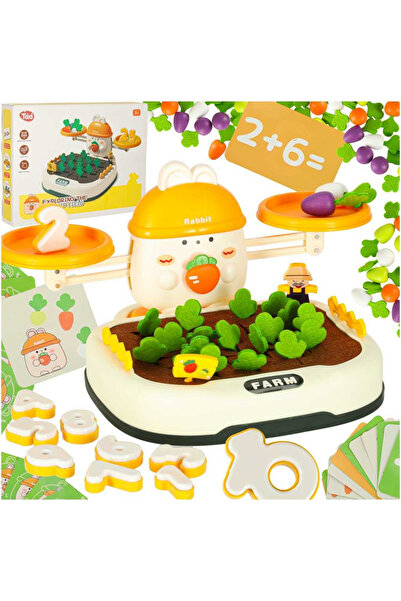 MC Micostore Детска настолна игра, Морковено поле, Многоцветна, 38 x 28 x 6,5 см