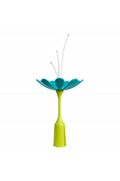 Boon , accesoriu uscare vase bebelusi, Stem, teal, fara BPA