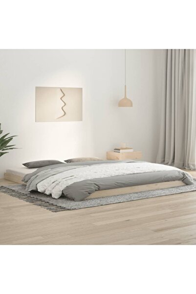 Concept Cadru de pat Super King 6FT, 180x200 cm, lemn masiv de pin