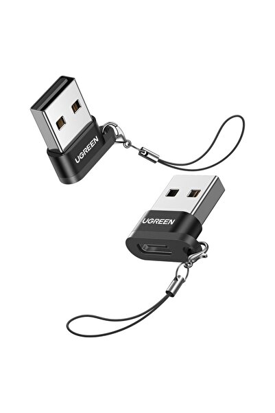 Ugreen Adaptor USB tată la USB-C mamă, 480Mbps, 158 US280, Negru