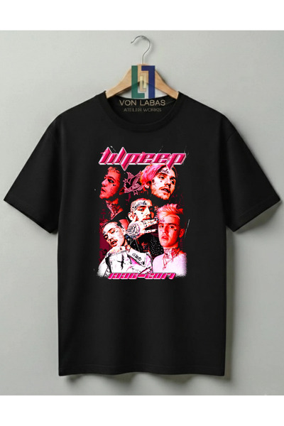 Grafftee Clothing Tricou unisex Lil Peep Hellboy cu design special cu imprime...