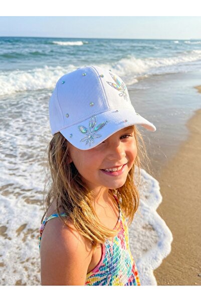 PIECE SIGNATURE 100% Βαμβάκι , Καπέλο με πέτρες για νεαρά κορίτσια (9-15 ετών...