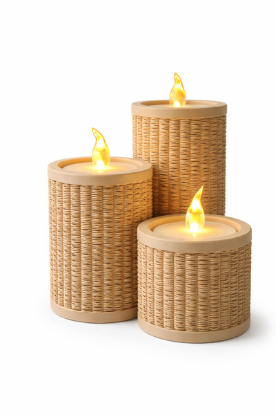 Nexora 3’lü mumluk seti