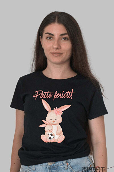 GILDAN Happy Easter T-Shirt Playful Bunnies