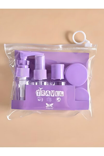 Cocoloco Home 6 Parça Çok Amaçlı Seyahat Tipi Doldurulabilir Şişe Seti Krem K...