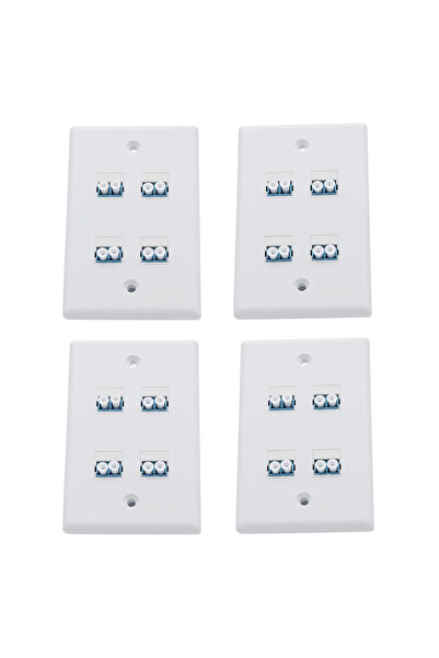 10Gtek Set of 4 panels for 10Gtek fiber optics, 115 x 70 mm, polycarbonate, w...