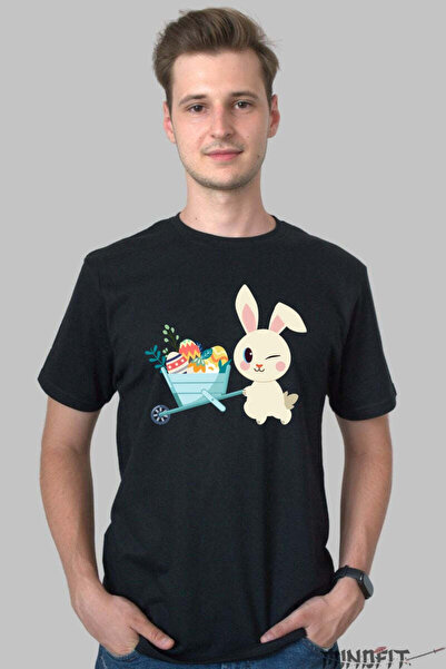 GILDAN Tricou Paste Fericit Iepuras Dragalas Ce Ofera Oua