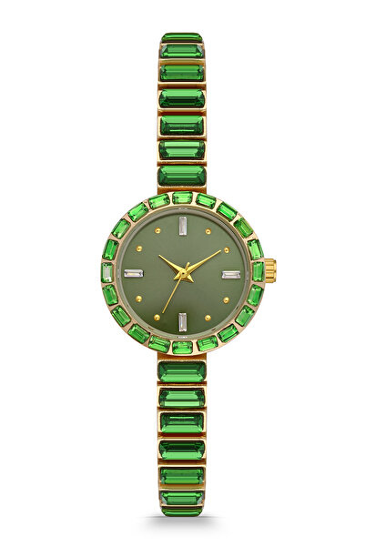 Newera Watch Stone-Encrusted Cord Stone-Encrusted Case Women's Wristwatch