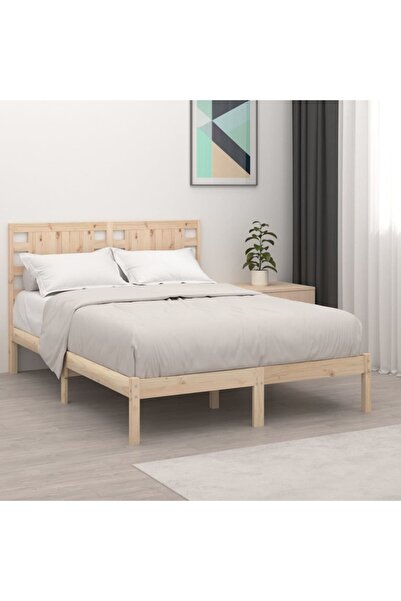 Concept Σκελετός κρεβατιού, 120x200 εκ., μασίφ ξύλο πεύκου