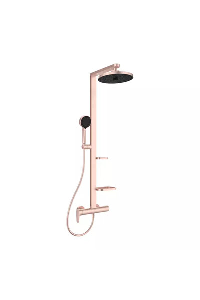 İdeal Standard Shower column with single-lever mixer rose matt Alu+