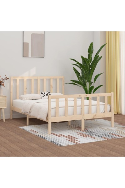 Concept Σκελετός κρεβατιού, 160x200 εκ., μασίφ ξύλο