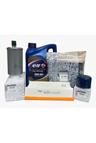 Dacia Pachet schimb ulei Duster 1.5 DCI, φίλτρο Dacia, ulei Elf Evolution Ful...