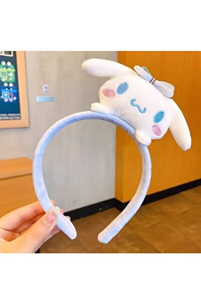 SANRIO Plush Headband for Girls – Cute Kawaii Cartoon Hair Accessory