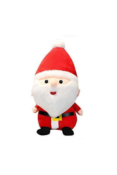 OEM Jucarie Mos Craciun de plus, rosu/alb, 30 cm