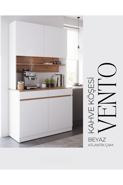 Sarenzo Vento Kahve Köşesi (Beyaz - Atlantik Çam )