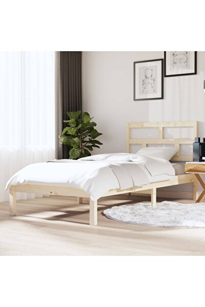 Concept Cadru de pat Single 3FT, 90x190 cm, lemn masiv