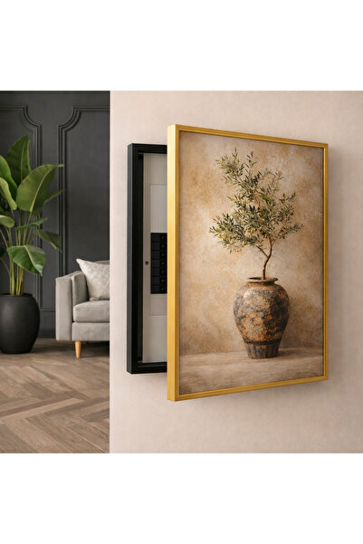 lawhat وحة فنية تنبض بالأصالة والسكينة، تجسد شجرة الزيتون رمز السلام والثبات ...