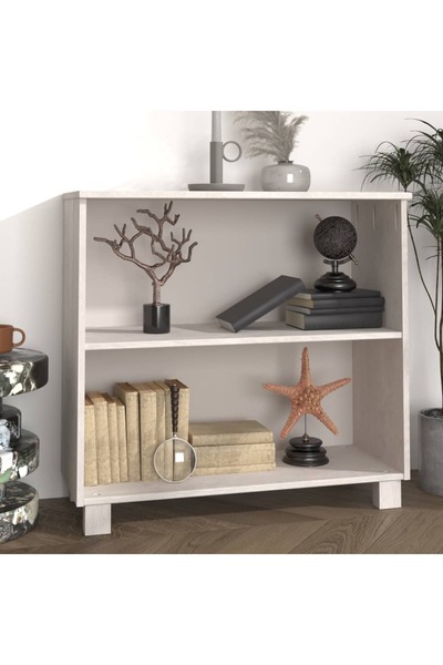 Concept Μπουφές, λευκό, 85x35x80 cm, μασίφ ξύλο πεύκου