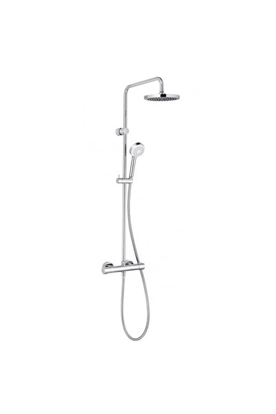 Kludi Coloana de dus cu baterie termostatata Logo cu para de dus Logo 1S