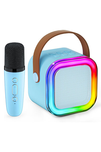 OEM Kit karaoke smart, Pentru copii si adulti, 1 microfoan wireless, 5 efecte...