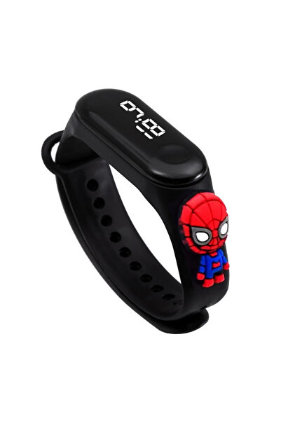 OEM Spiderman digital wristwatch for children, Aisdelu®, LED, Waterproof, mad...